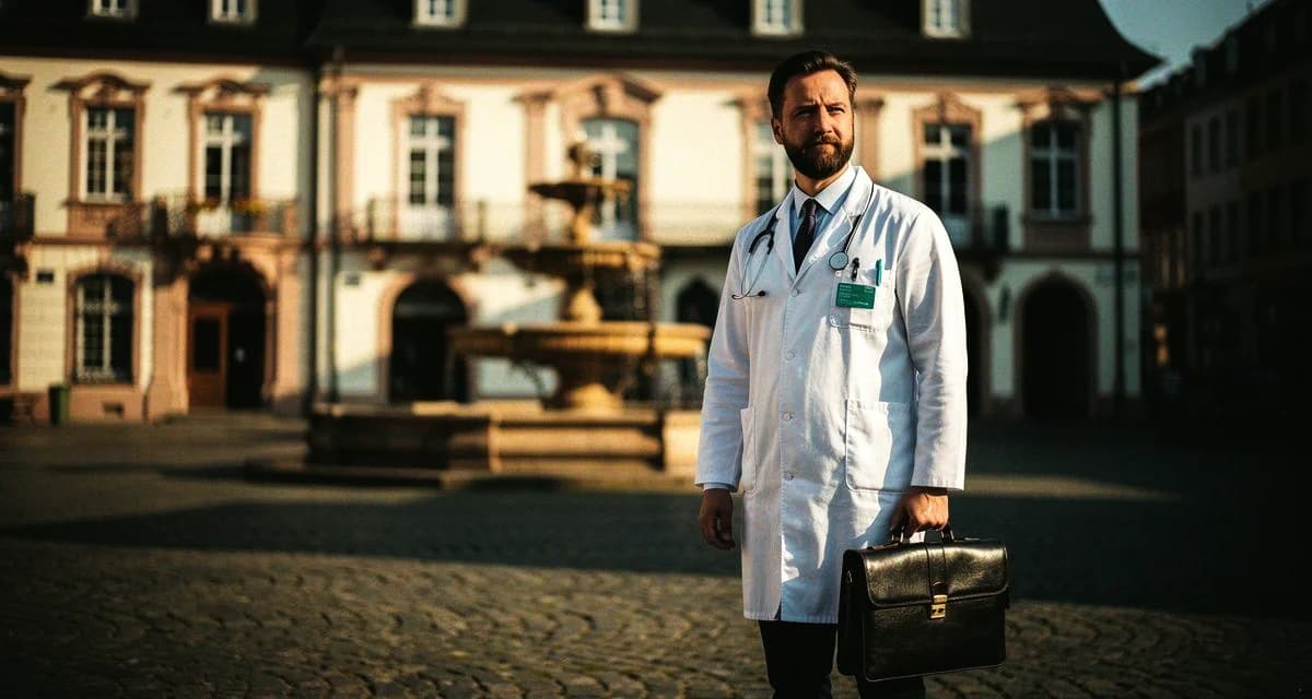 Saarbrücken Altstadt mit Mediziner-Netzwerk