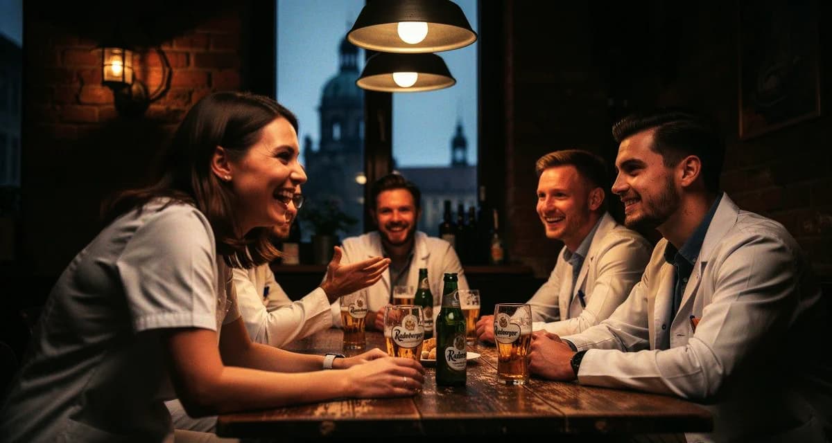 Mediziner Stammtisch Dresden: Junge Ärzte im MB Sachsen Netzwerk bei Networking-Veranstaltung