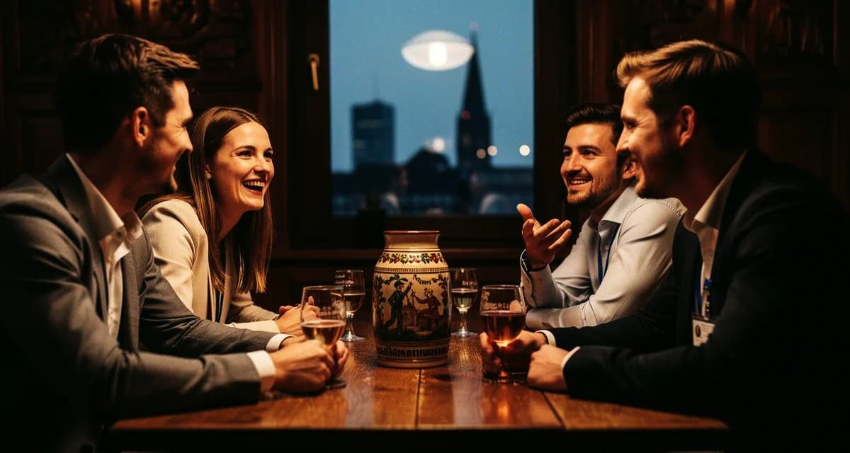 Mediziner-Stammtisch Frankfurt: Junge Ärzte treffen sich im Bankenviertel