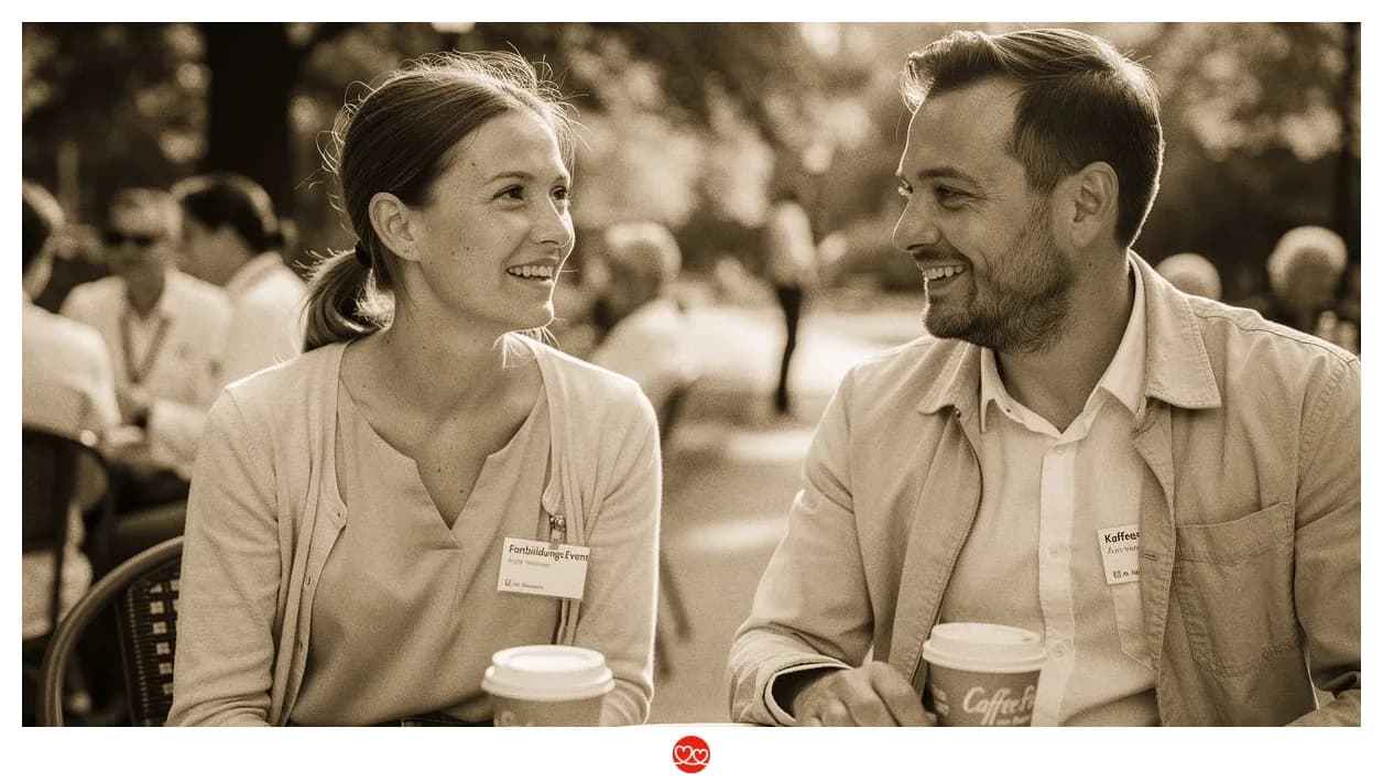 Pärchen auf Sofa im Abendlicht, ernstes aber liebevolles Gespräch