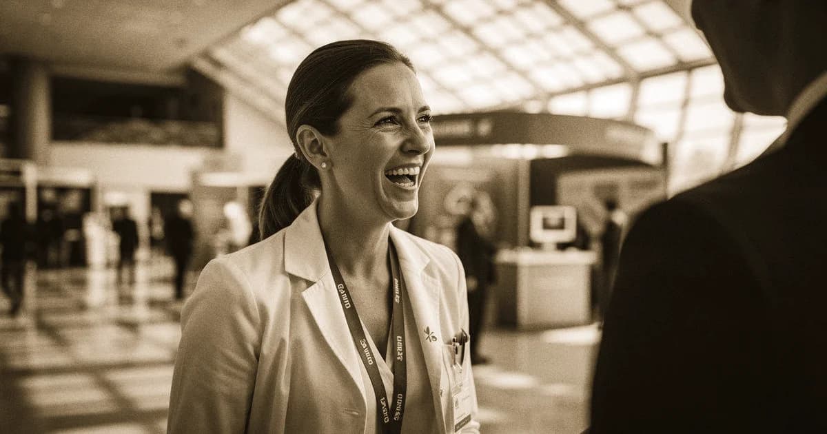 Ärzte im Gespräch auf der MEDICA Düsseldorf Messe