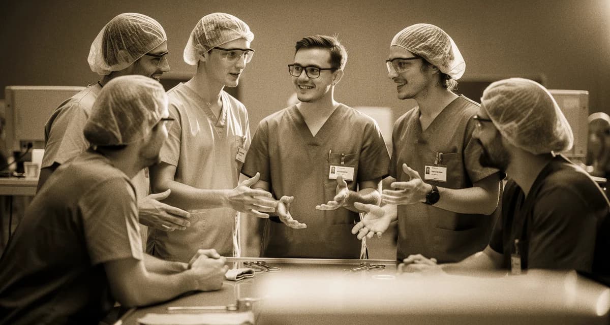 Junge Viszeralchirurginnen und Viszeralchirurgen auf dem NEXT GEN Junior Day