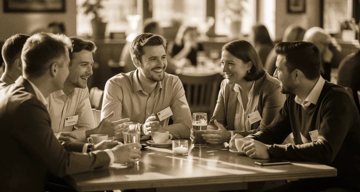 Junge Hausärzt:innen im Stammtisch-Setting — JADE-Treffen einer deutschen Großstadt