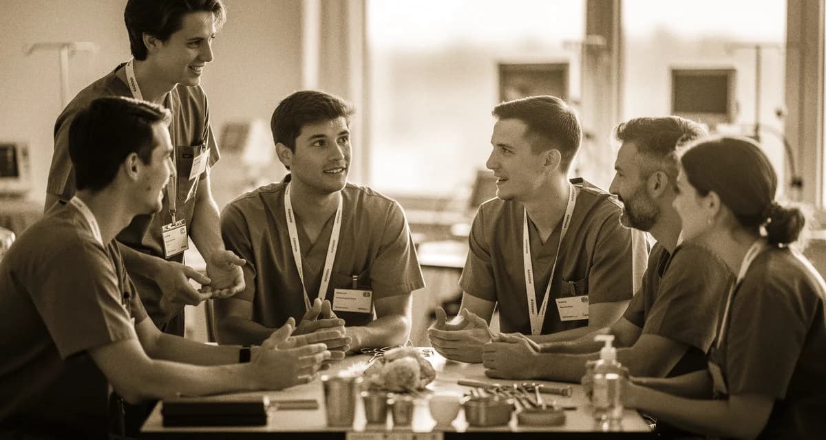 Junge Chirurginnen und Chirurgen auf dem Deutschen Chirurgie Kongress