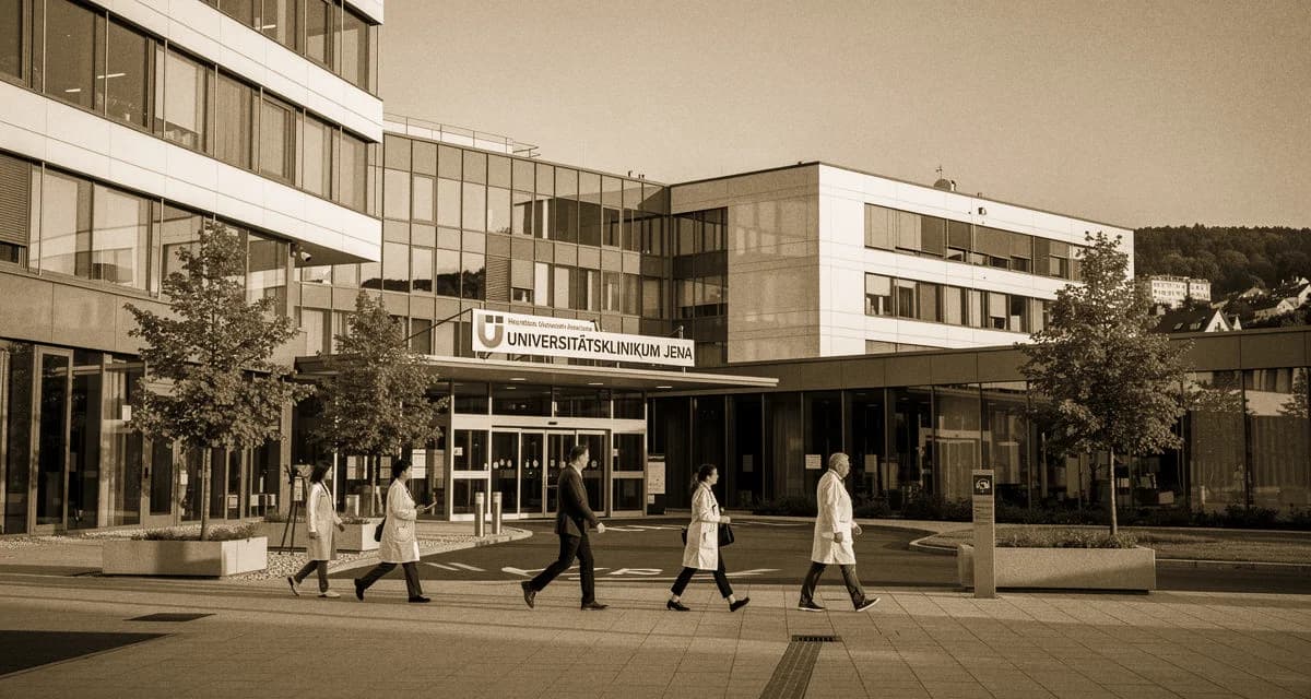 Universitätsklinikum Jena: Hauptgebäude am Klinikum 1 in Lobeda