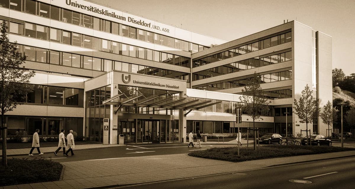 Universitätsklinikum Düsseldorf (UKD) — Campus an der Moorenstraße in Düsseldorf-Bilk