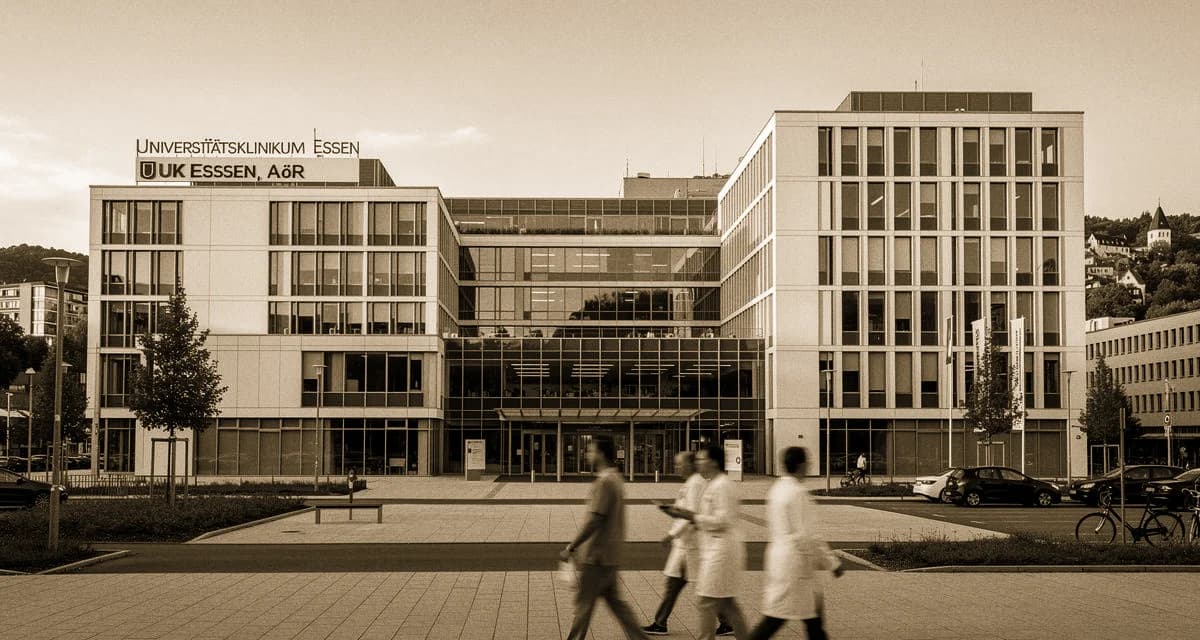 Universitätsklinikum Essen — Hauptcampus an der Hufelandstraße im Stadtteil Holsterhausen