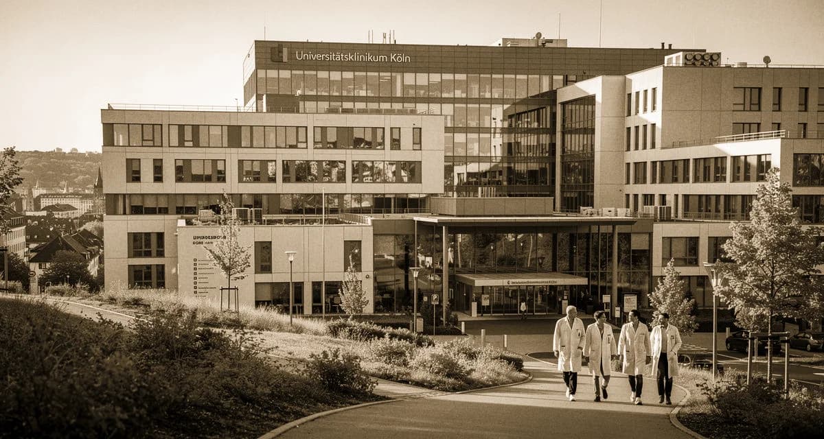 Universitätsklinikum Köln — Hauptcampus am Lindenburger Allee in Köln-Lindenthal