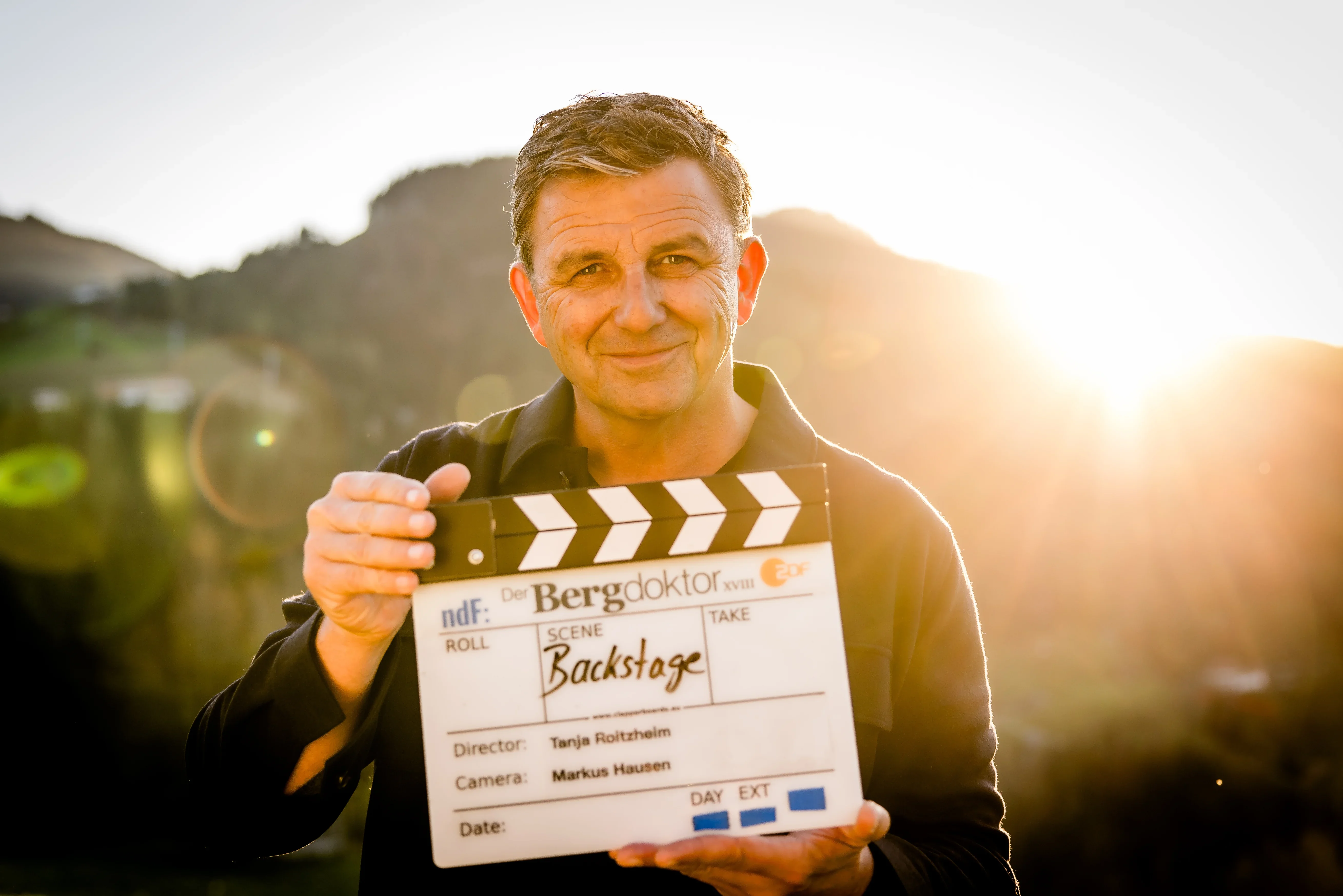 Hans Sigl als Dr. Martin Gruber in der ZDF-Serie Der Bergdoktor