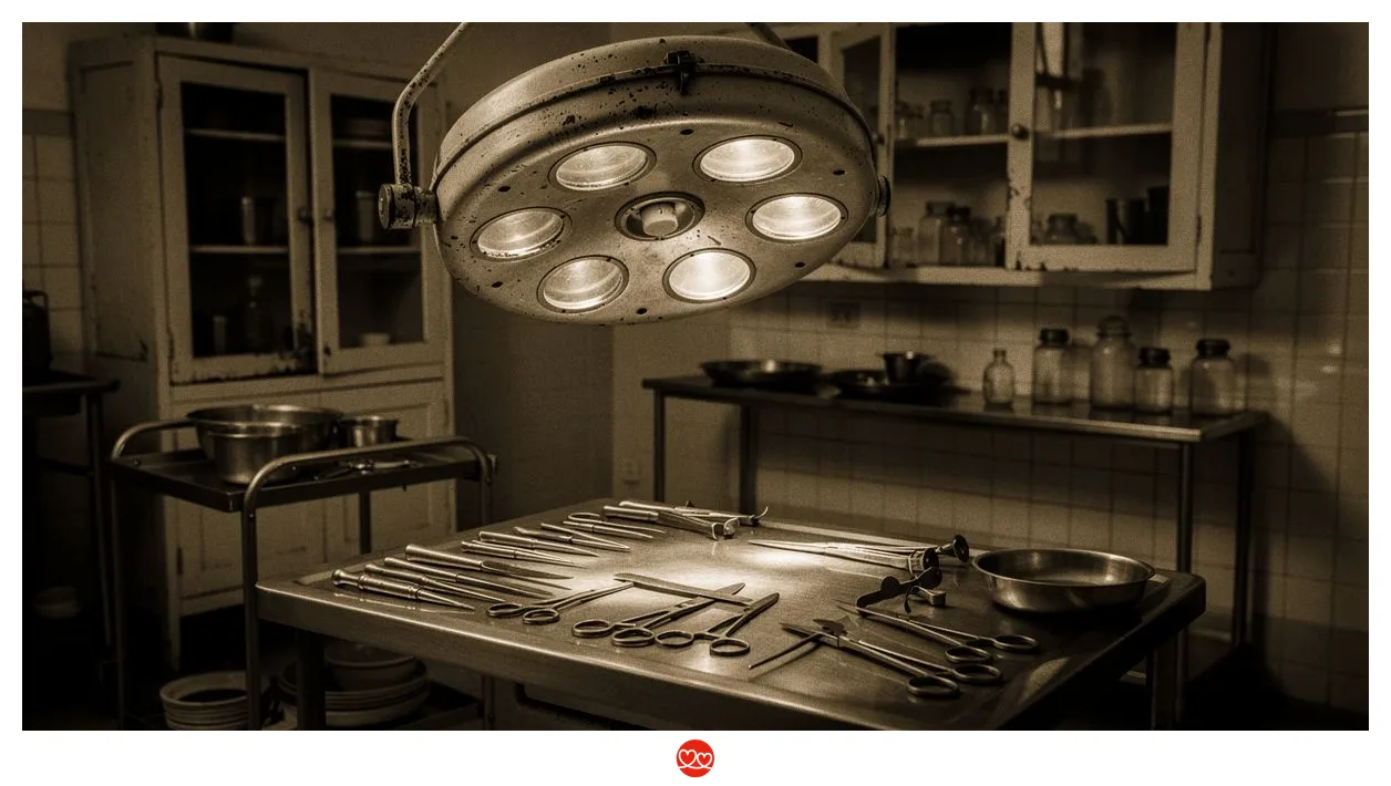 Historisches Klinik-Setting – Charité-Symbolbild zu Luise Wolfram