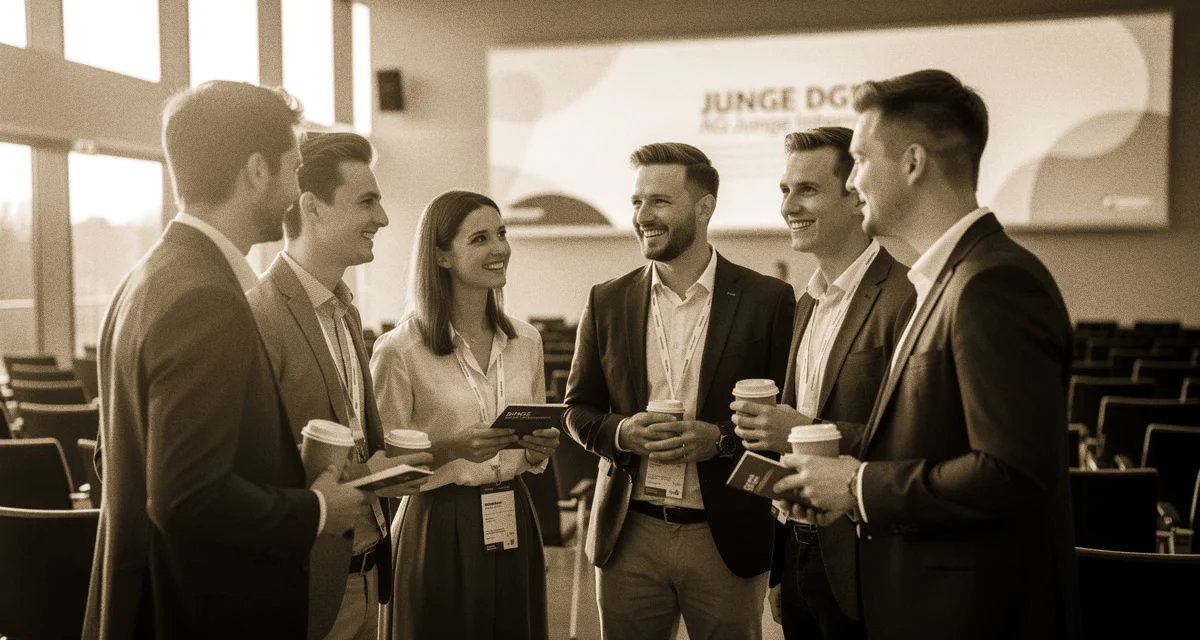 JUNGE DGIM Internisten: Junge Internistinnen und Internisten beim DGIM-Kongress in Wiesbaden — Networking-Moment im