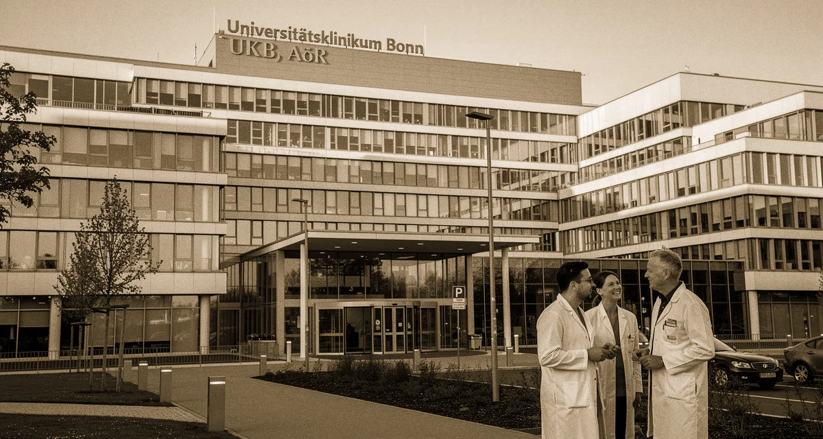Uniklinik Bonn: Universitätsklinikum Bonn (UKB) — Hauptcampus auf dem Venusberg in Bonn-Lengsdorf
