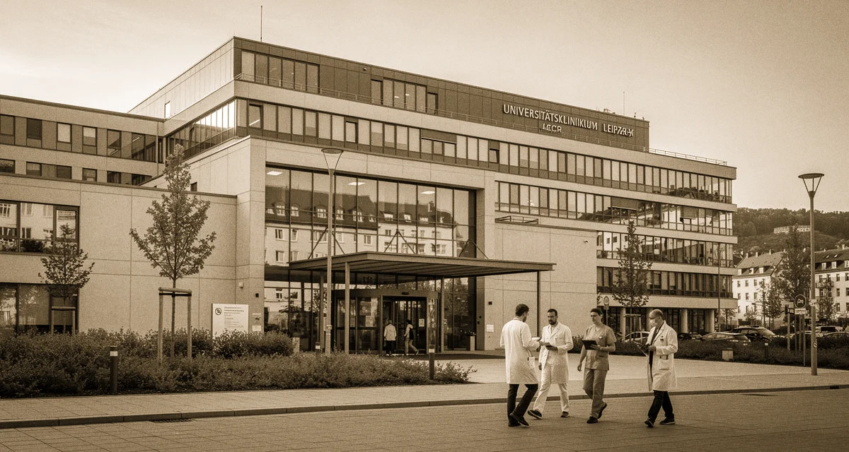 Uniklinik Leipzig Singles: Universitätsklinikum Leipzig: Hauptgebäude an der Liebigstraße mit medizinischem Personal